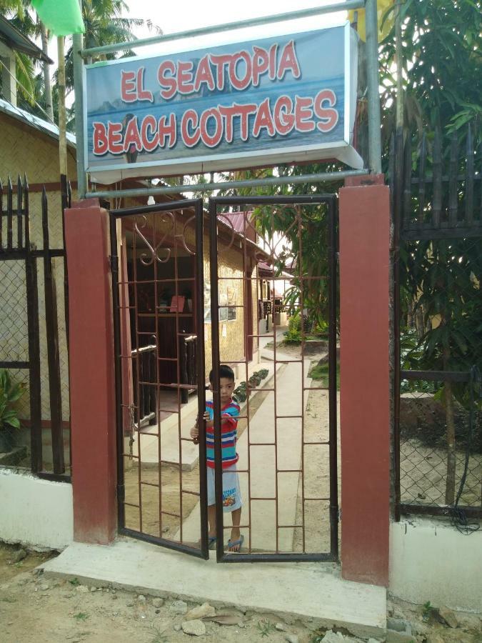 El Seatopia Beach Cottages El Nido Esterno foto